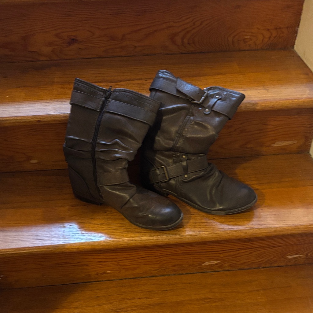 Report Stylish Dark Brown Women's Boots